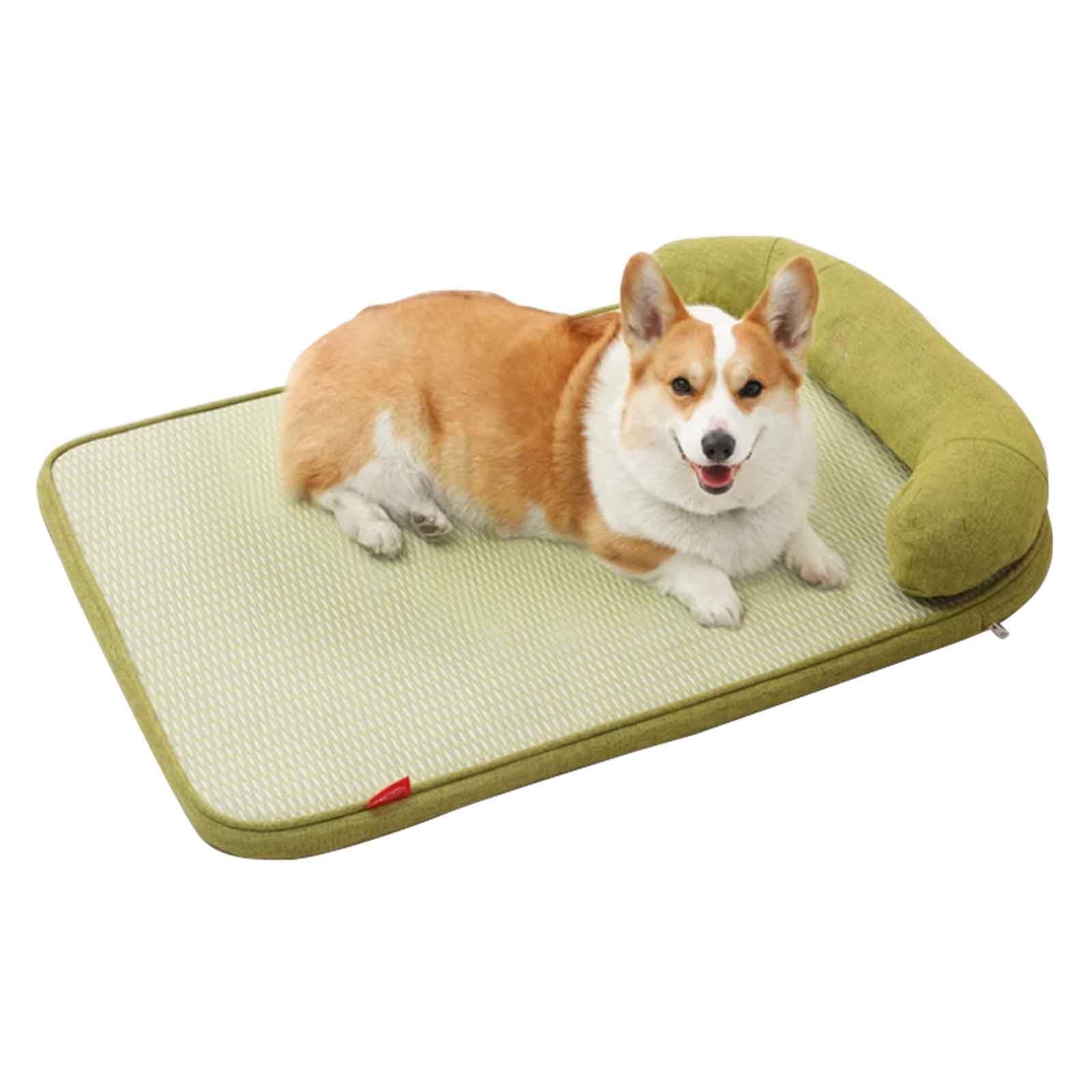 JFGCTYHXY Pet mattresses, Scratch-Resistant Cooling Bed Mattress, Cat Cool Mat, for Medium Dogs Cats Puppy in Hot Summer,M