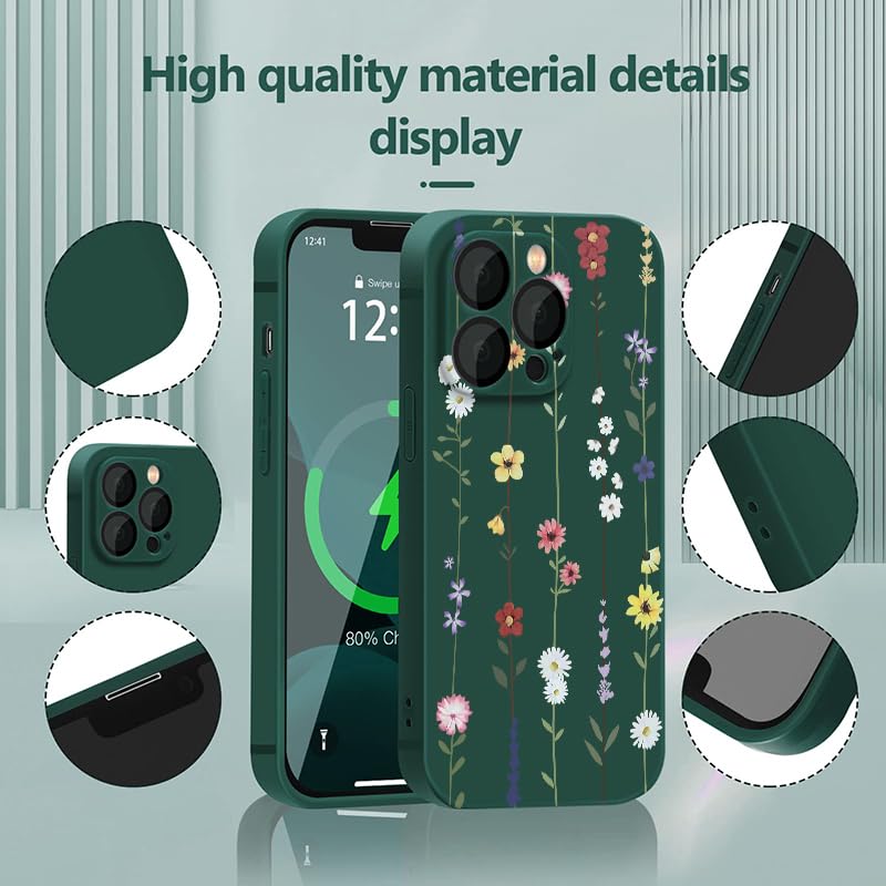 WOKEZ Blomma Telefonfodral för Honor Magic5 Lite/X9a - Ultratunt Skydd