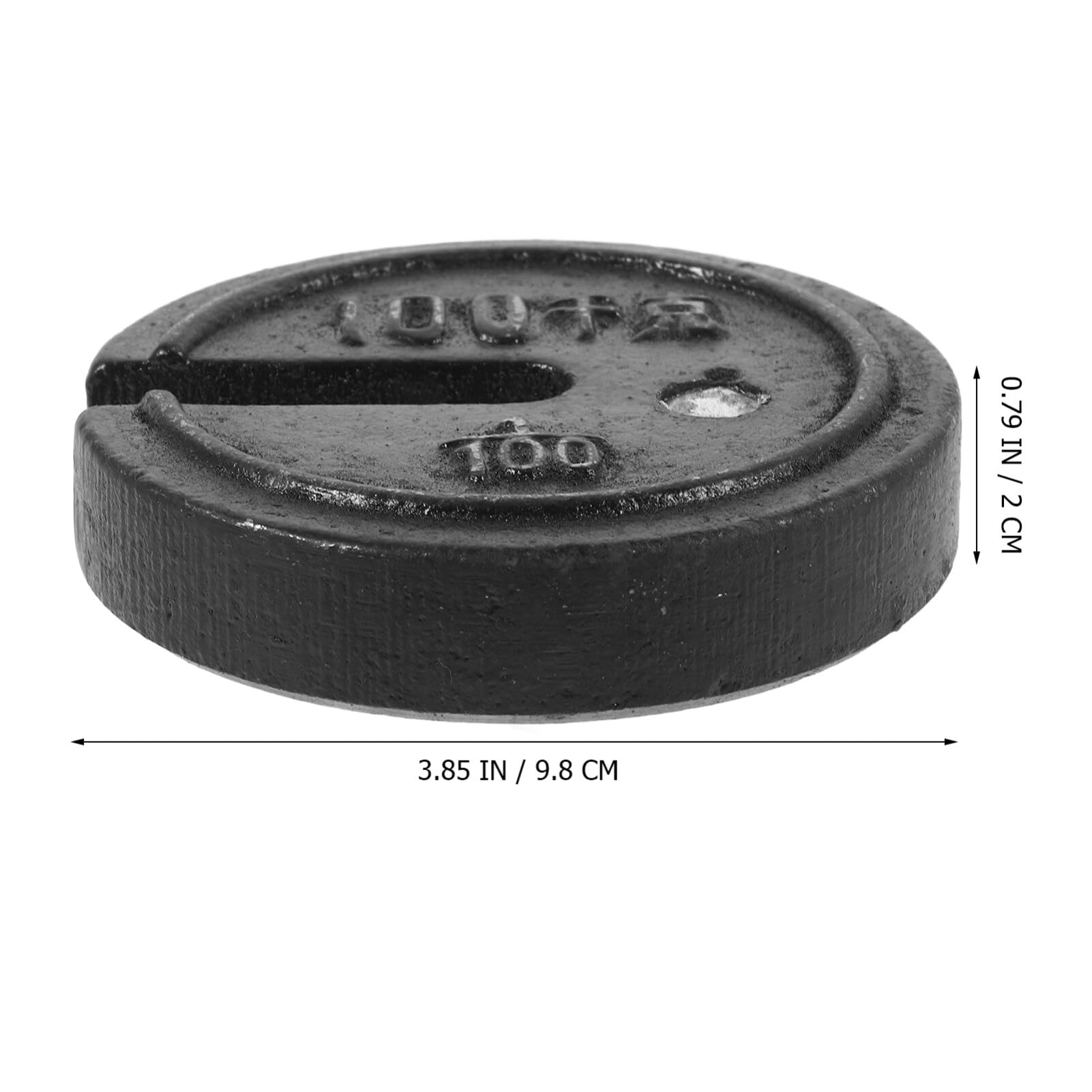 SOLUSTRE 100kg Cast Iron Weights Replacement Calibration Weights for Scale Iron Scale Supplies Tea Leaf