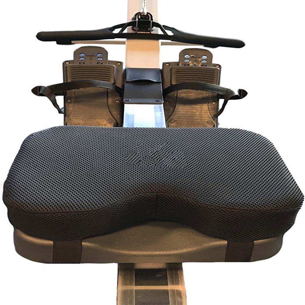 Wioślarz do siedzenia Concept 2 – poduszka do siedzenia z grubą pianką memory, antypoślizgowa, odporna na pot, trwała, składana, do fitnessu, wygodna poduszka do siedzenia, do użytku wewnątrz i na