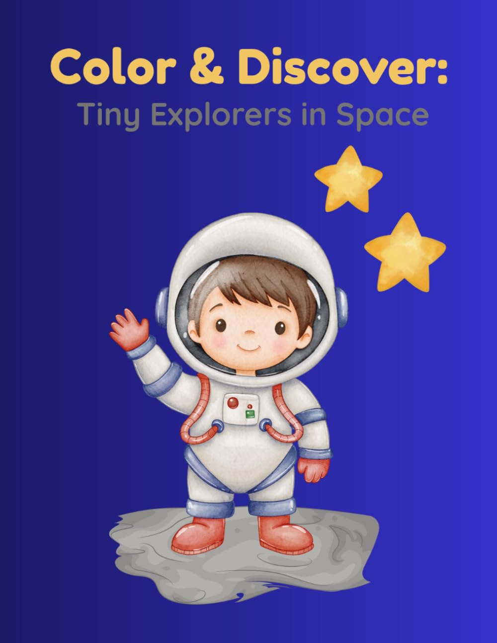 Color & Discover Tiny Explorers in Space