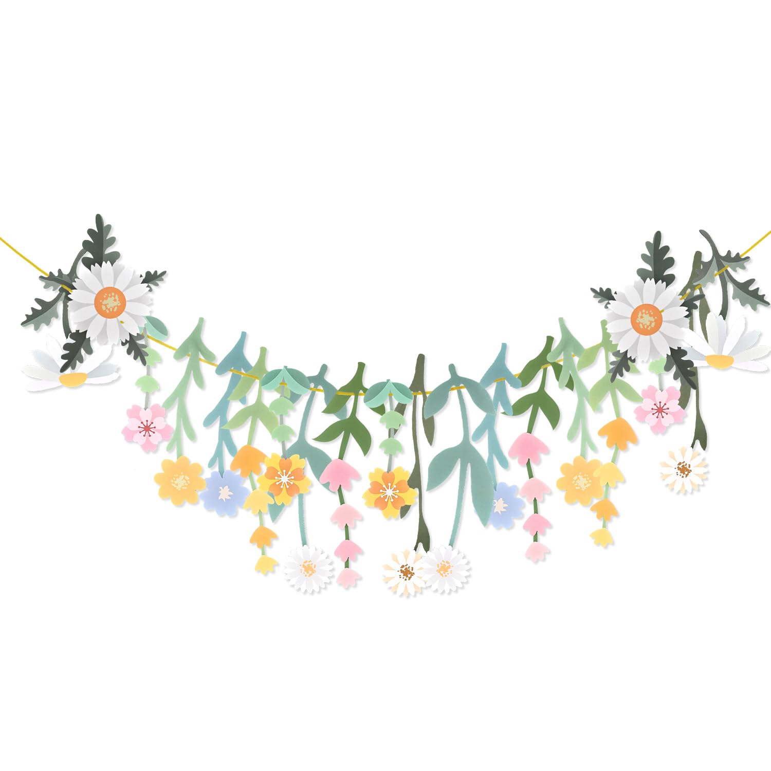 Flower Leaves Banner