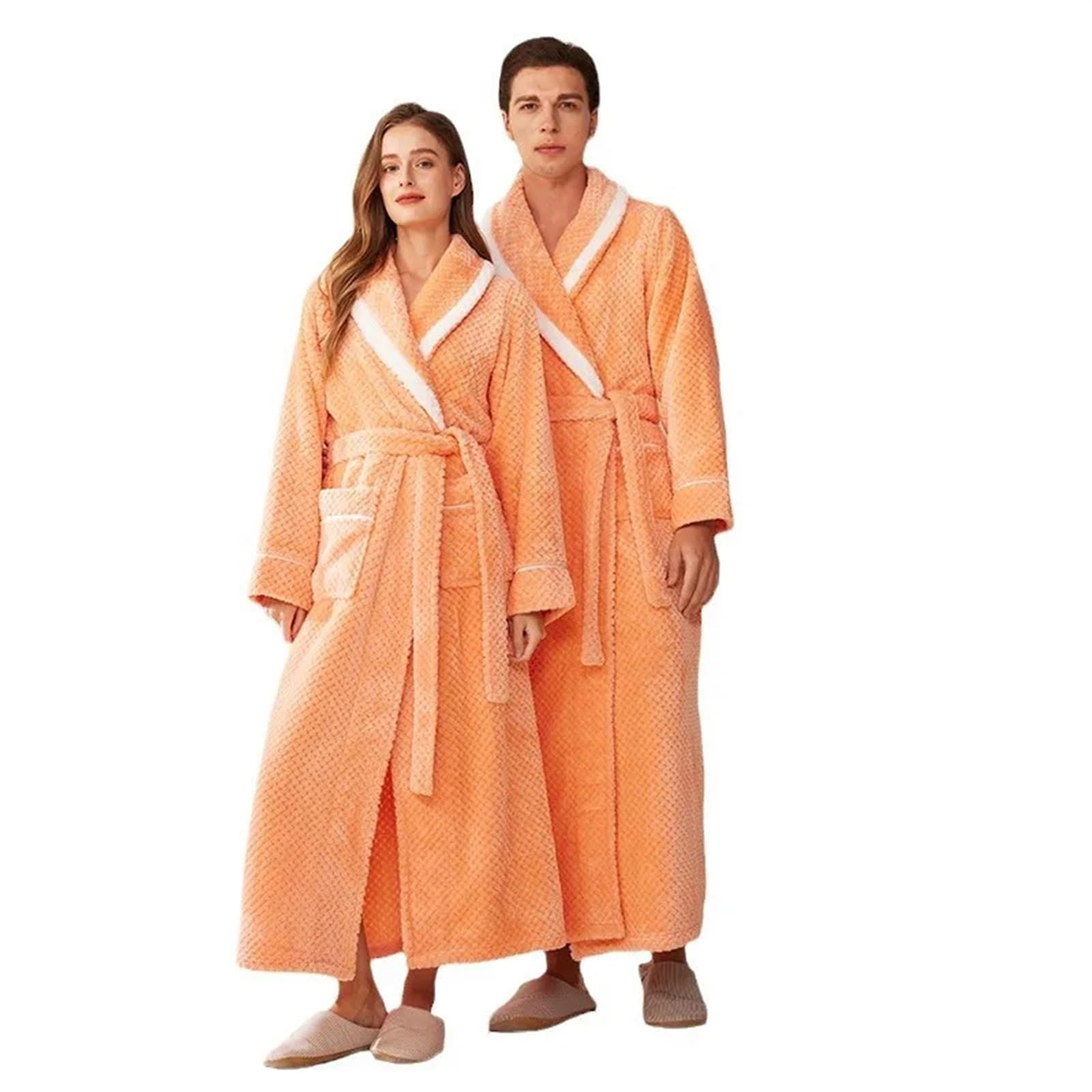 Accappatoi invernali da donna Abiti kimono più pile