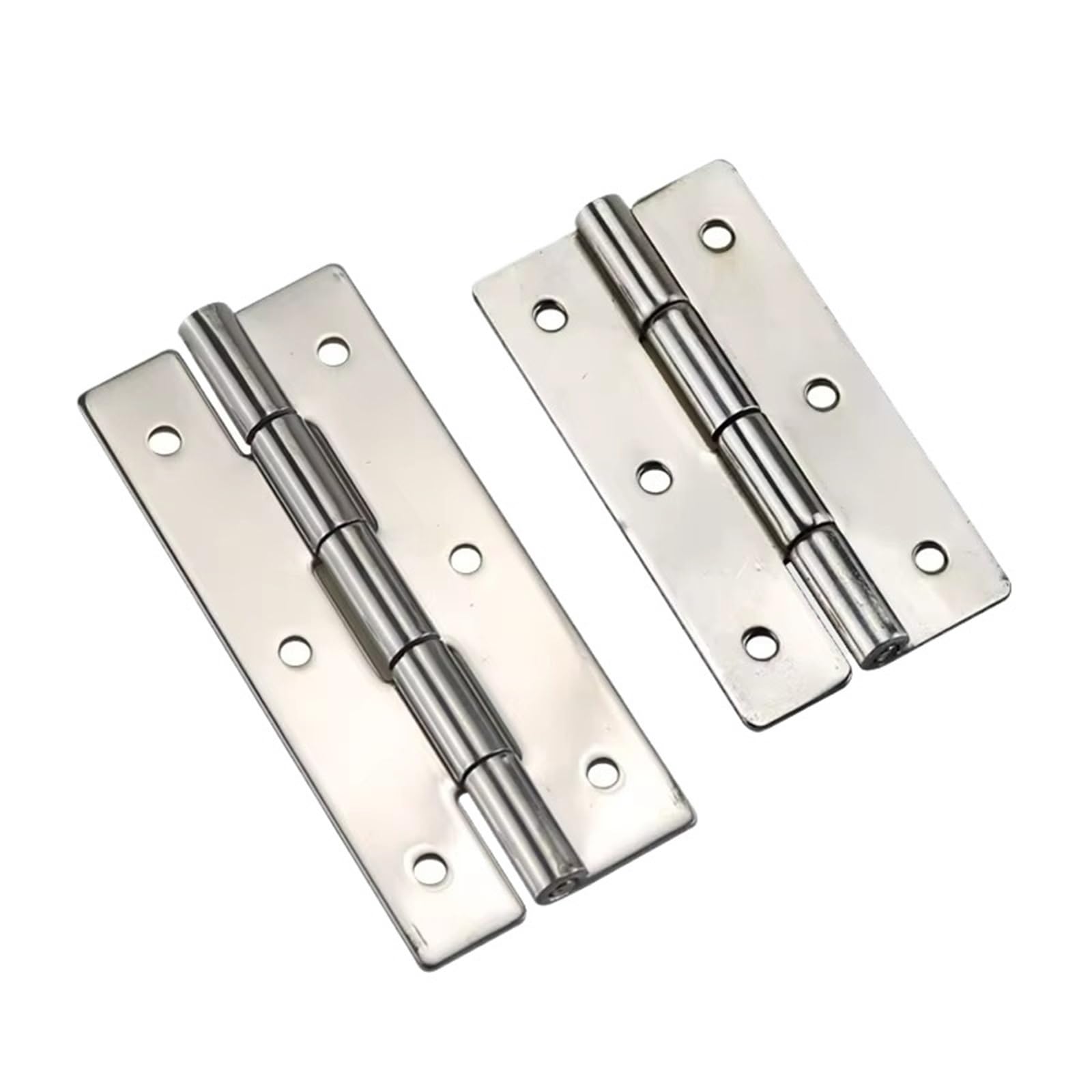 Kdhcvkz Small Size 1Pcs Stainless Steel Hinges Industrial Cabinet Doors Folding Hinges(Small Size)