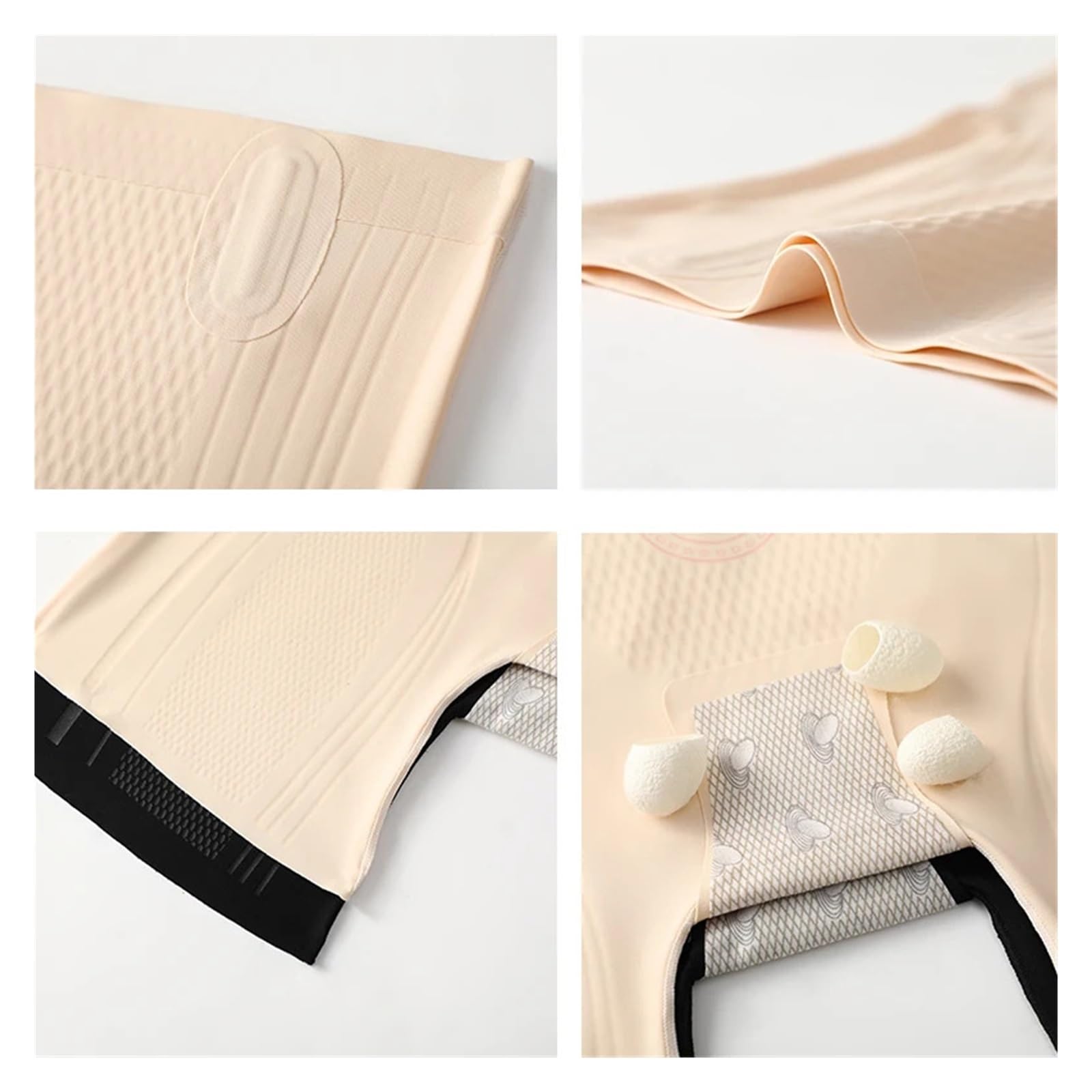 Guaina Contenitiva Donna Sollevamento dell'anca Dopo Il Parto Pancia Stretta Elastica Intimo da Donna Traspirante Pantaloni Modellanti for Il Corpo Cavallo di Seta(White,XXL 72.5-82.5kgs)