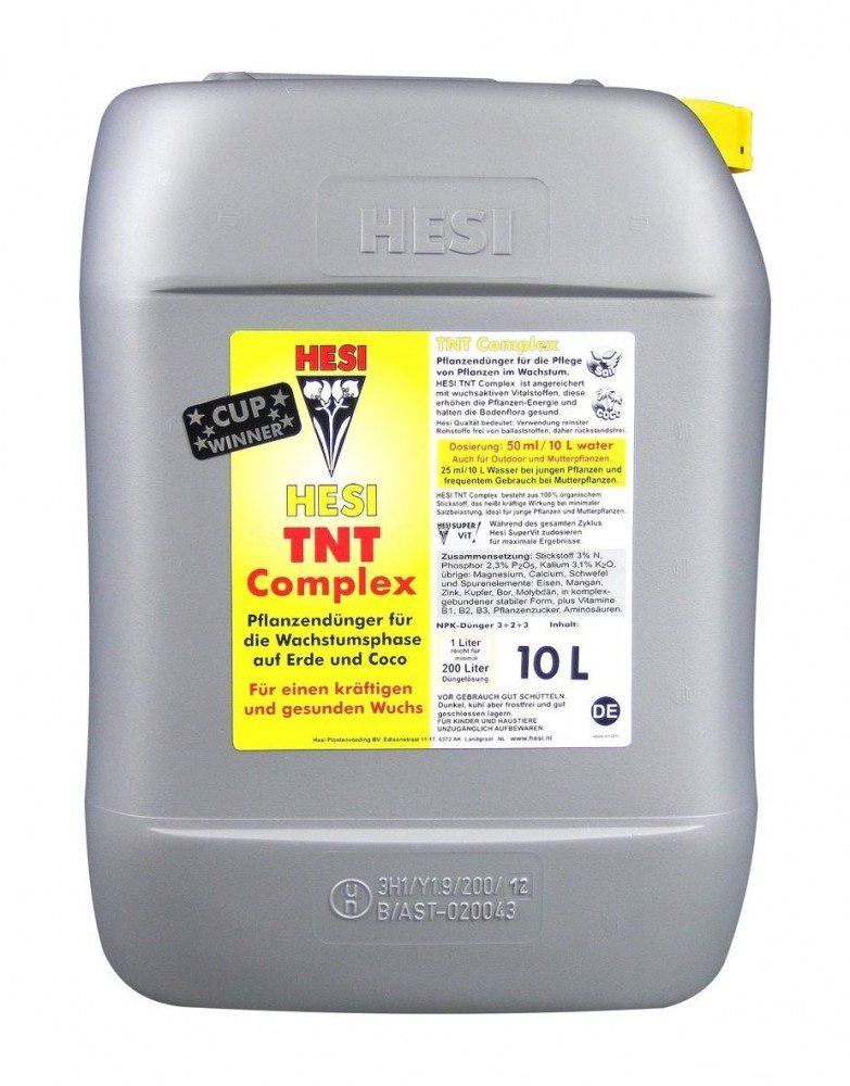 Abono / Fertilizante Complejo de Crecimiento en Tierra EC HESI TNT (10L)