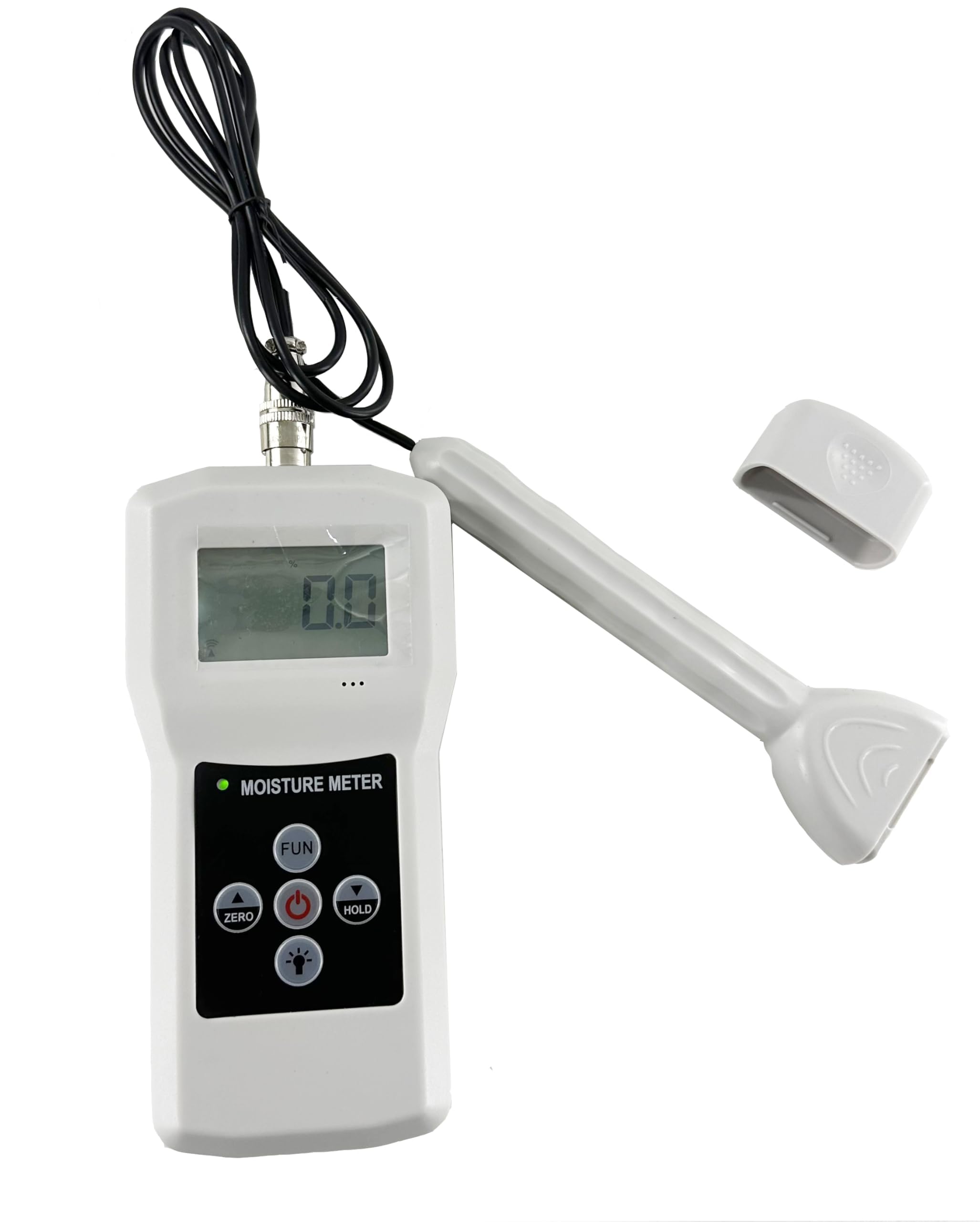CNYST Foam Moisture Meter Foam Moisture Measuring Instruments with Measuring Range 0.8%-80% Resolusion 0.1 Data Hlold Function Low Battery Alert ?