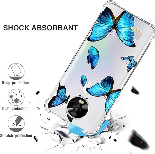 Miniatura 7 de Funda para Moto Z4, para Motorola Z4 Play Funda transparente para niñas y mujeres, TPU suave a prueba de golpes, funda protectora transparente para