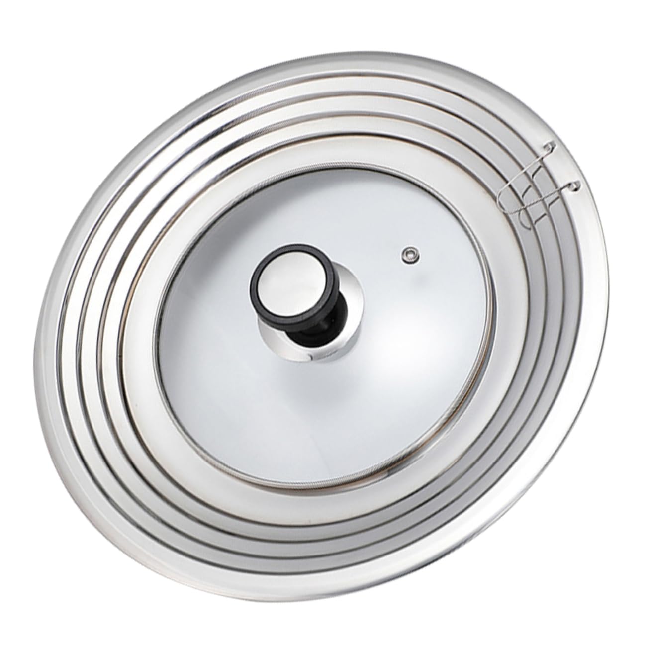 ムスイウィズ クッキングヒーター 専用鍋、ガラス蓋 Amazon.co.jp: UTHCLO 鍋蓋、ステンレス製縁取り透明鍋蓋