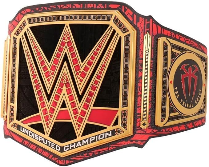 Roman Undisputed 1316 Days Championship Belt | Roman Undisputed Limited Edition 1316 Days Wrestling Replica Title Belt Zinc 4mm