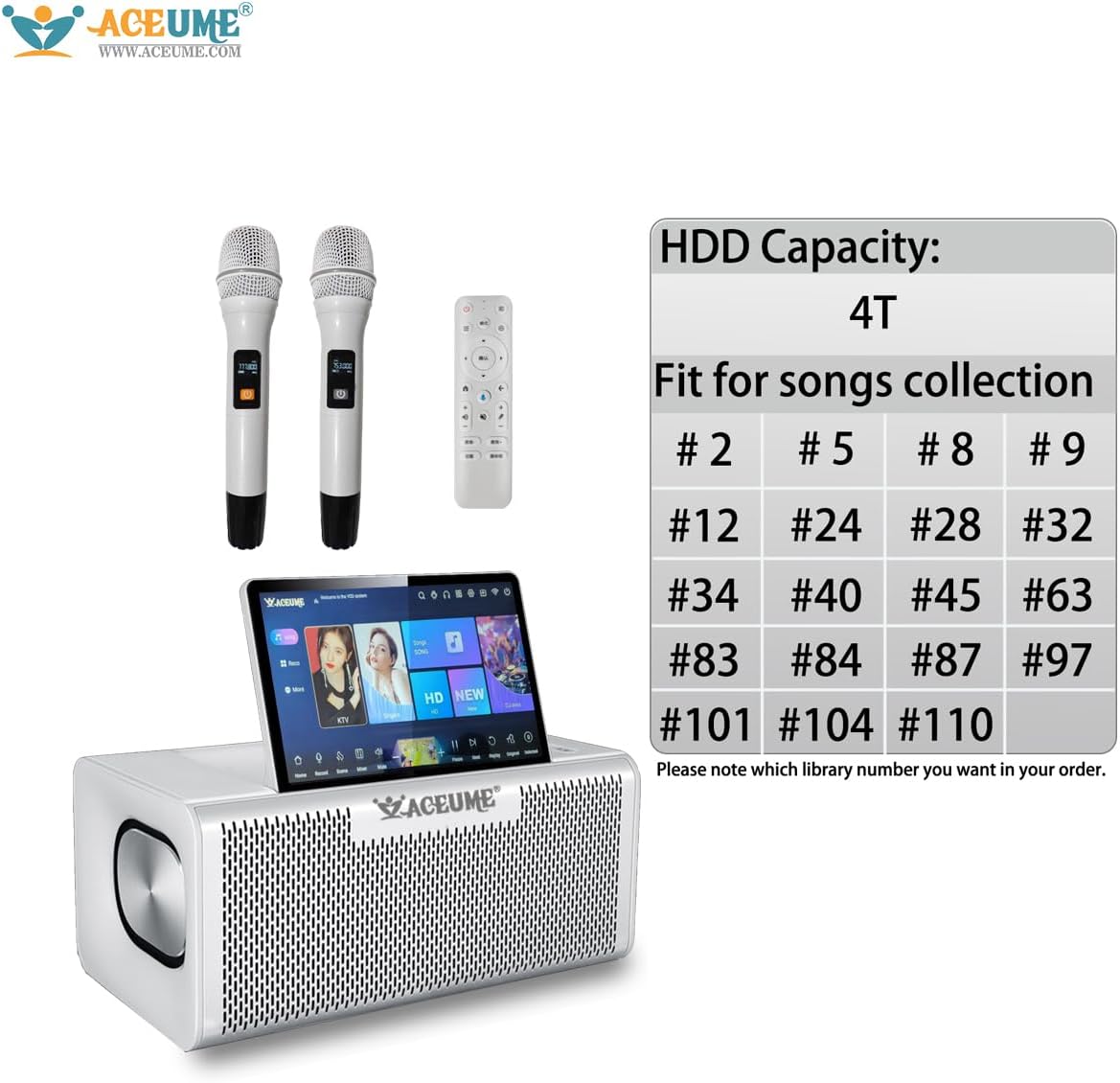 DMS 4TB Touch Screen Karaoke Chinese English Cantonese Taiwanese Vietnamese Songs 10" Touch Screen Karaoke Player Echo Mixing