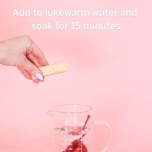 Miniatura 3 de Pixie Cup Esterilizador de copa menstrual de polvo, esterilizador de disco menstrual + mata el 99.9% de los gérmenes con limpiador de vasos de