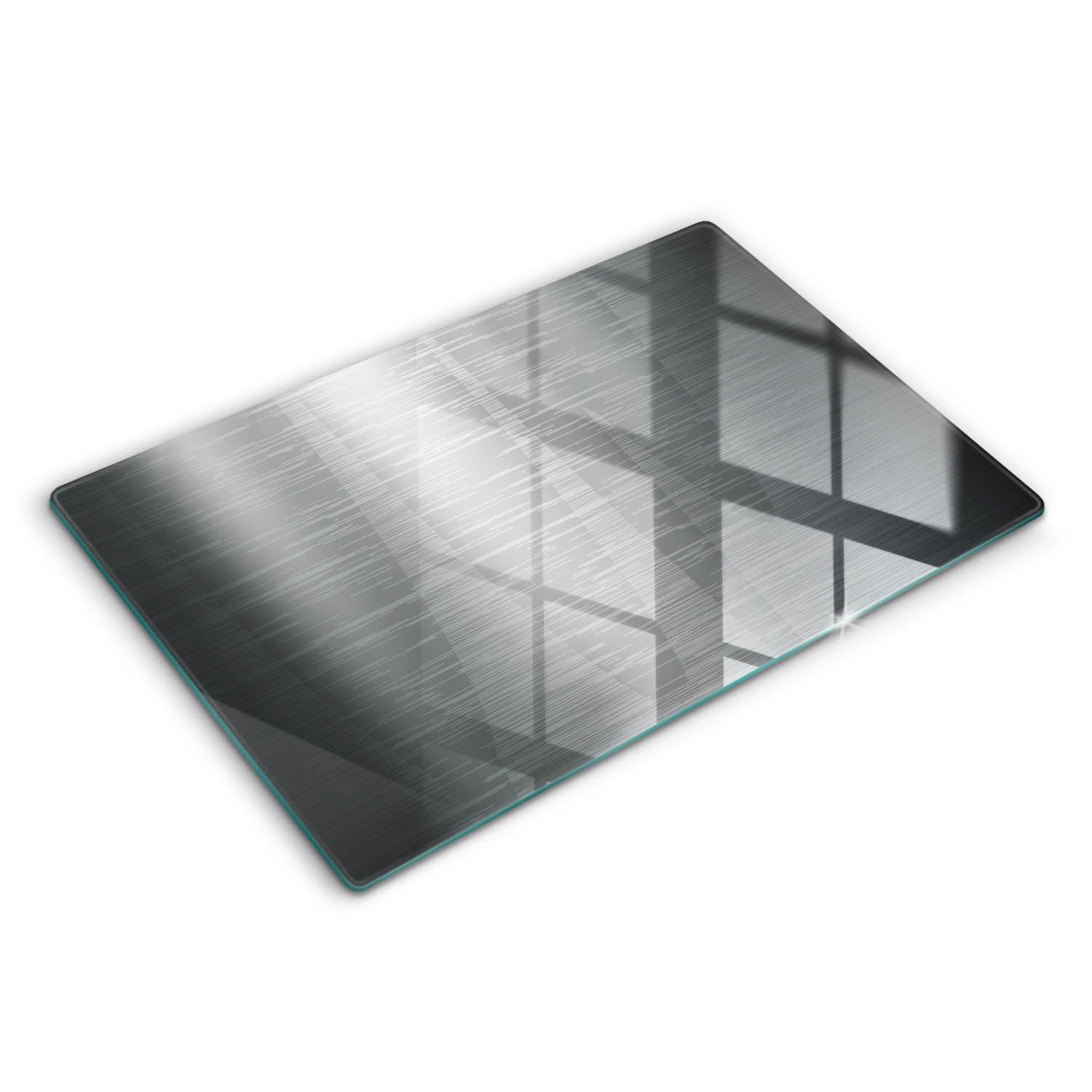 Planche à découper haute résistance Wallfluent 80x52cm avec texture métallique