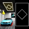 Hexagon LED Garage Light 6500 K Hexagonal LED Car Garage Light for Garage Workshop Warehouse Basement Gym etc. 4500 K 5