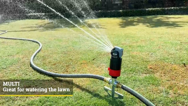 BENCHMARK 6 Pattern Turbo Lawn Sprinkler On Metal Spike | Home Hardware