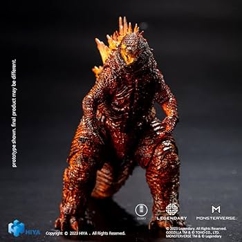 Amazon.co.jp: Hiya Toys ゴジラ キングオブモンスターズ バーニング