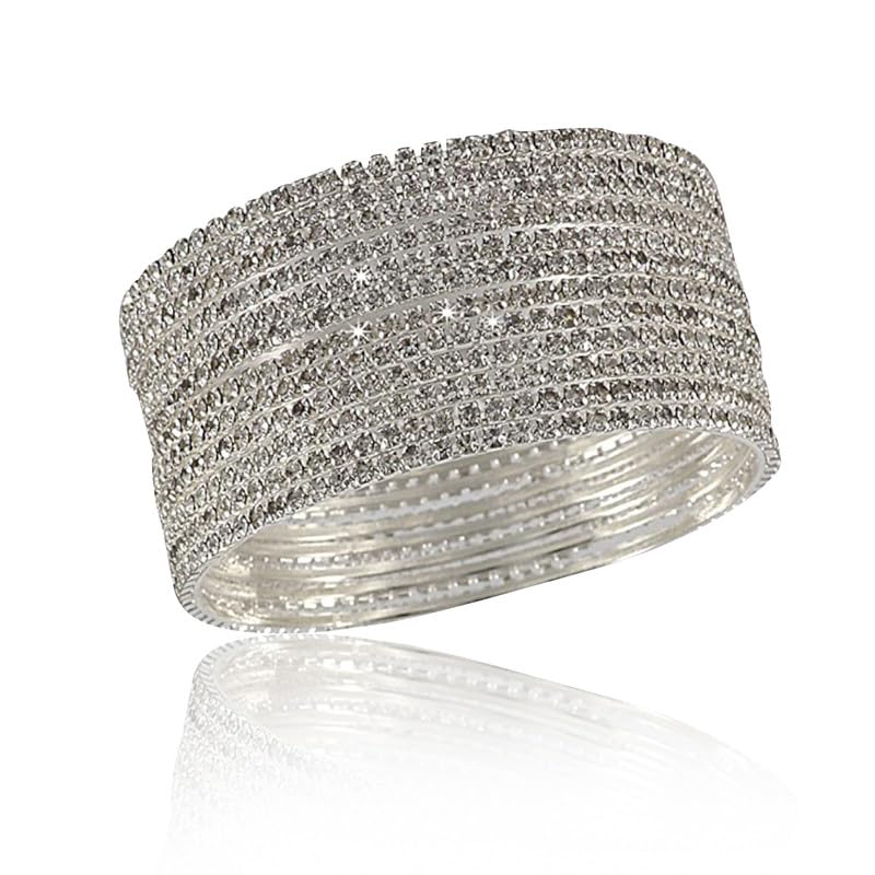 See full amazon price history chart for AYUSHI AND CO. Elegant Silver Jerkin Set of 12 Bangles, adorned with Cubic Zirconia, Perfect for weddings, engagements, anniversaries, and more (Size-2.8) AYUSHI AND CO. Elegant Silver Jerkin Set of 12 Bangles, adorned with Cubic Zirconia, Perfect for weddings, engagements, anniversaries, and more (Size-2.8) (B0DGFGV6PH) Amazon Price History, Amazon Price Tracker