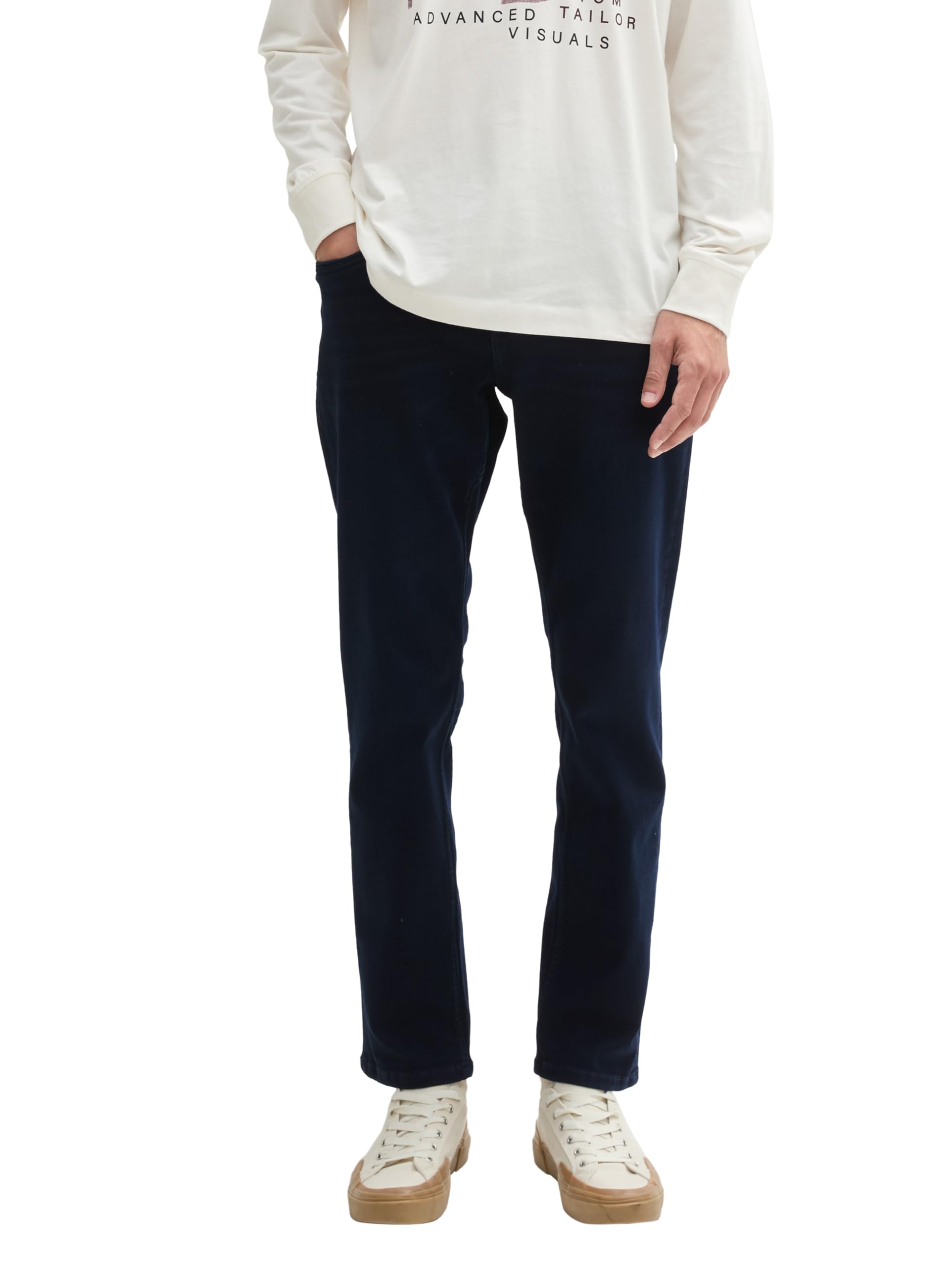 TOM TAILOR Men's Josh Regular Slim Jeans with Stretch