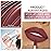 evpct 3Pcs Dark Red Nuetral Mauve Red Brown Matte Lip Liner Liquid Lipstick Stain Makeup Set for Women, Lip Liner Stain Long Lasting Waterproof Smudge Proof, Cruelty Free Lip Makeup 24 hours originale