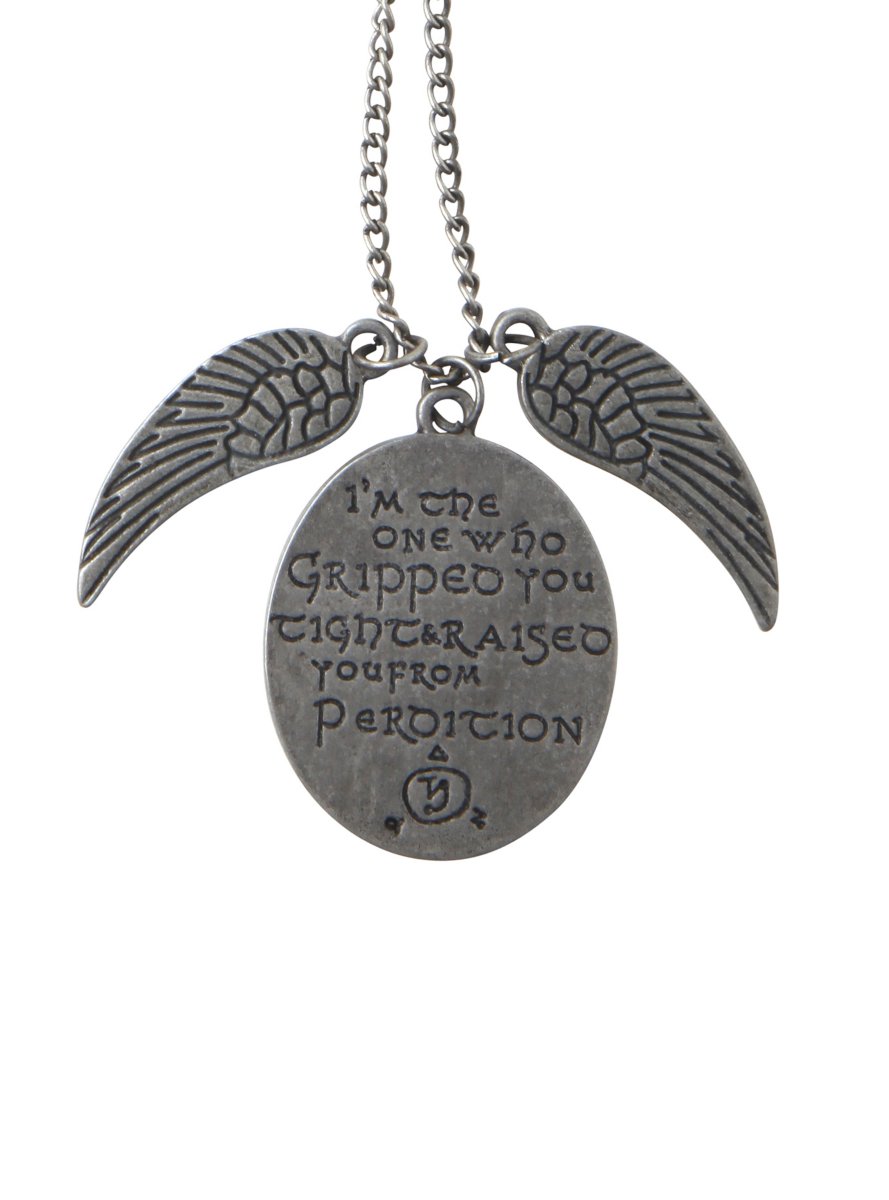 Supernatural Castiel Perdition Charm Necklace Desertcart Seychelles