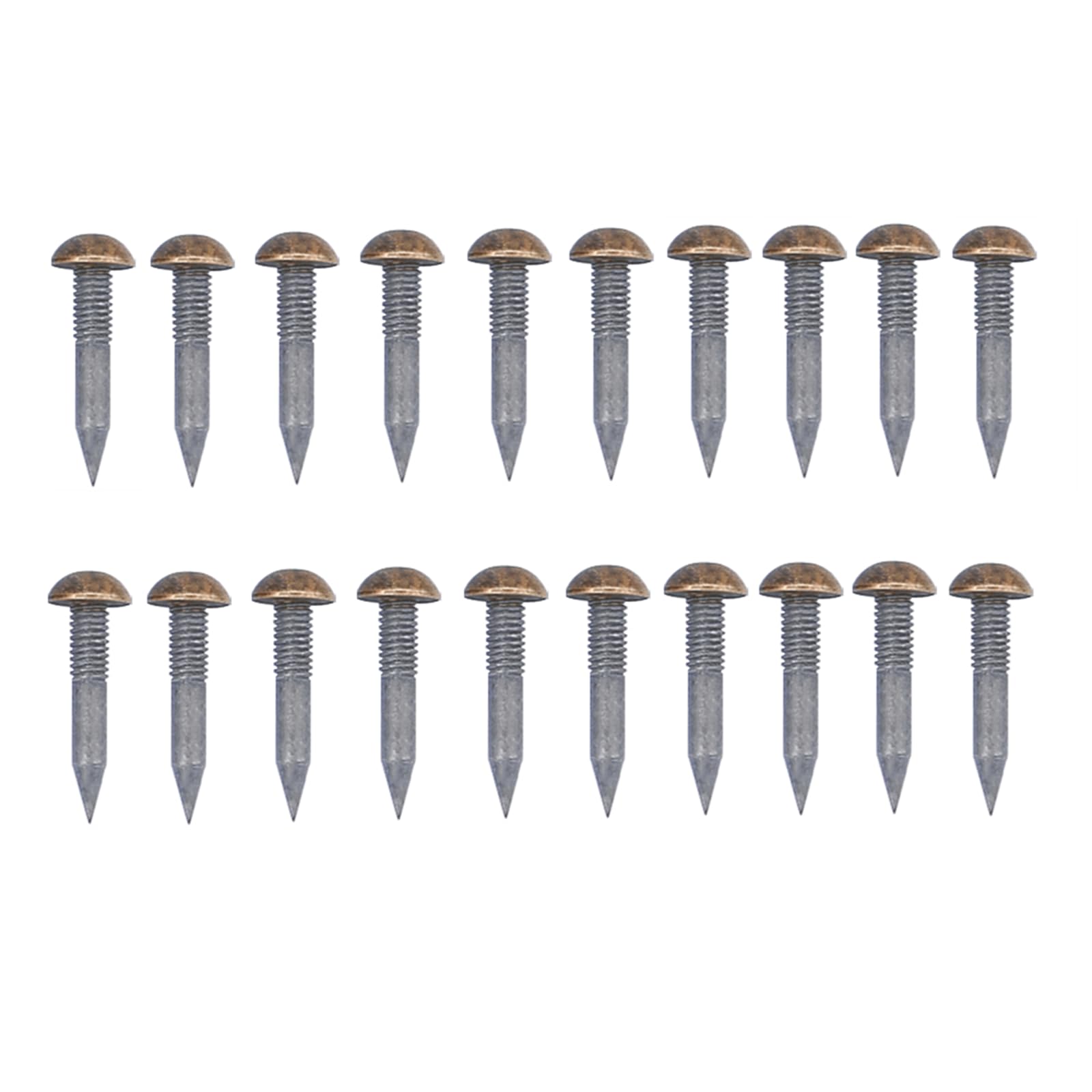 Tachuelas Retro De Latón Puro Sólido Como Clavos Antiguos Para Tapicería Para Muebles, Pasadores Decorativos Para Madera, Tachuelas De Alfombra, Tachuelas De Hardware, Clavos De Casquillo, Tachuelas