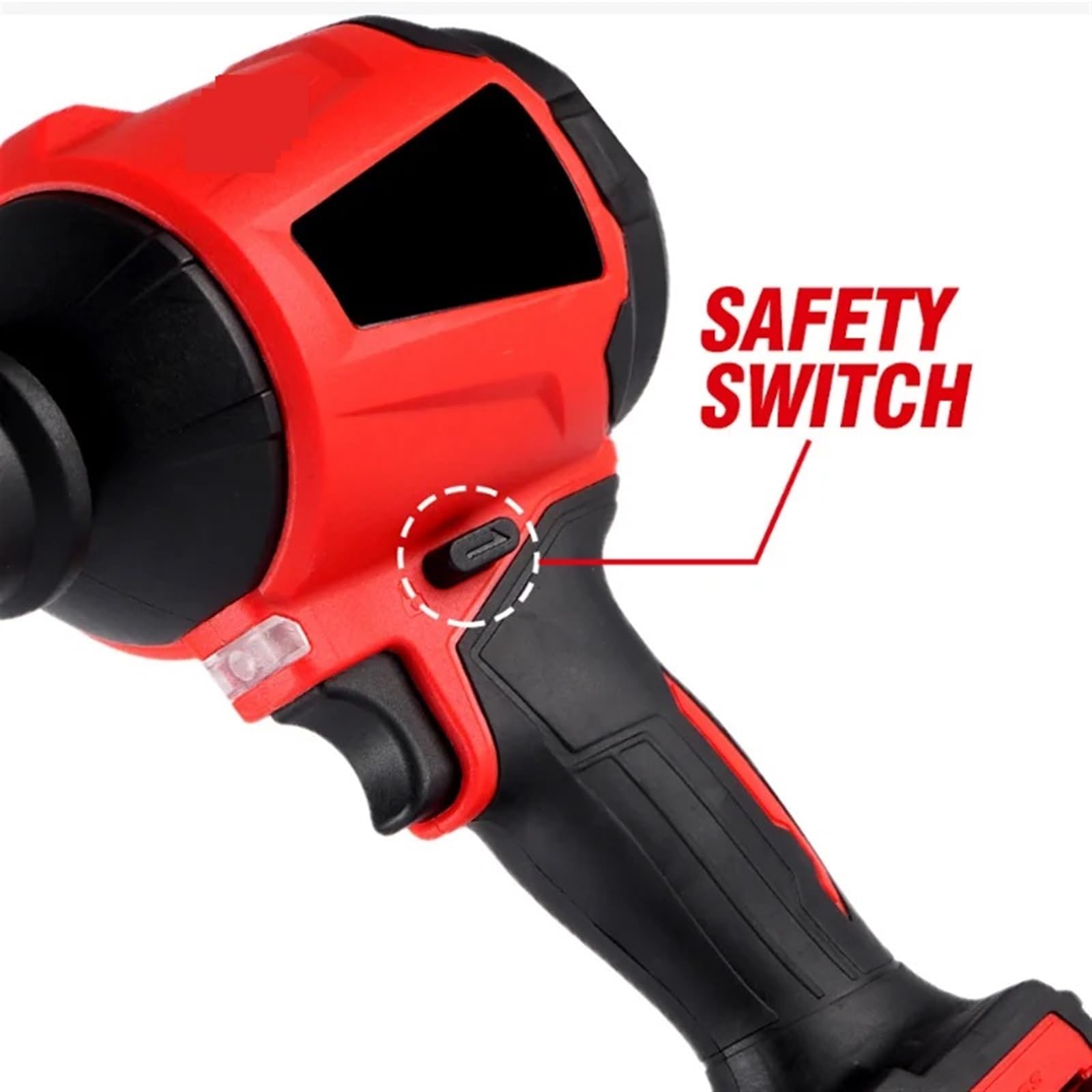 Dmuchawa bezszczotkowa 1500 W 80000 RPM Wielofunkcyjna pompka Odkurzacz Bezprzewodowa dmuchawa do pyłu (bez akumulatora), Napęd Przepływu