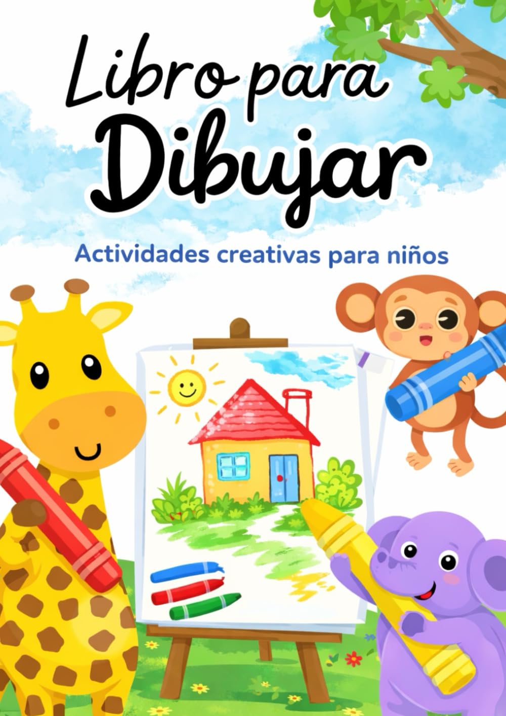 Libro de Animales – Libro para Colorear y Aprender
