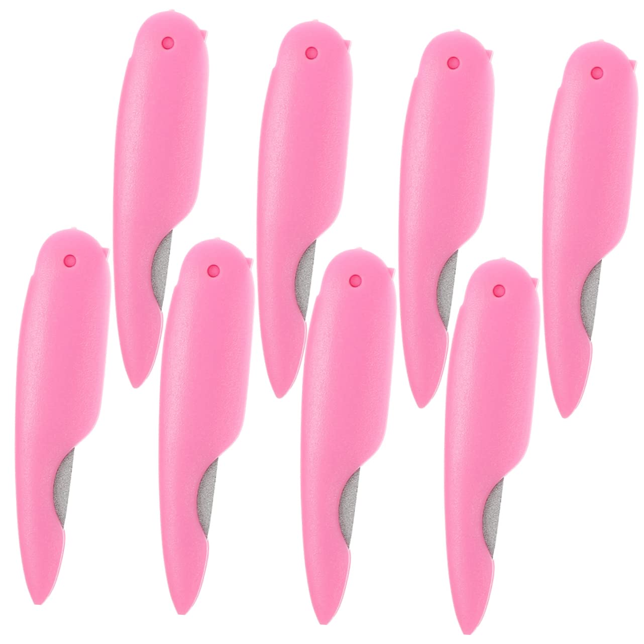 Healeved 40piezas Limas De Uñas Metálicas Plegables Herramientas De Pulido Para Manicura y Pedicura Diseño Portátil y Compacto Para Uso Casa y Salones