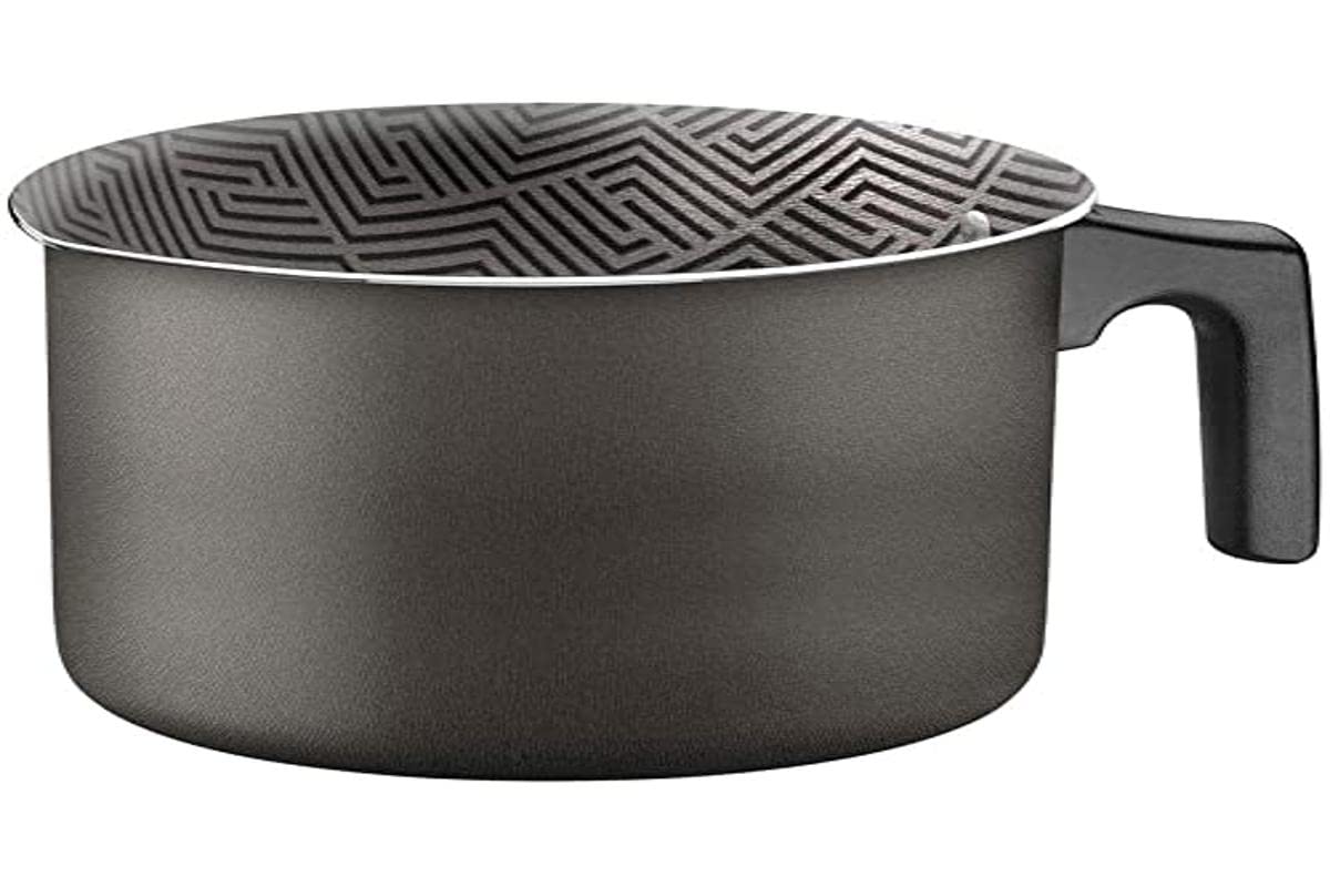 Paris Texture 16cm 2.7L Graphite Aluminum Multipurpose Boiler with Interior and Exterior Starflon Max Lead PFOA Free Nonstick Coating