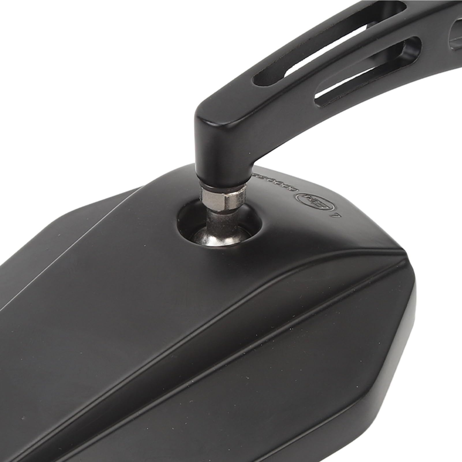 Tbest Para Lusterek Wstecznych Motocykla Obrotowe Lusterko Boczne do Cb1000R Shadow Xl1000V Srebrne Skrzydło z żółtym Szkłem Materiał o Wysokiej Wytrzymałości, Szersza przejrzystość, łatwa