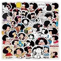 50 Pezzi Adesivi Colorati a Forma di Farfalla Impermeabili, Stile Cartone Animato, per Laptop, Scrapbook, Finestre, Bottiglie d'Acqua, Buste, Confezioni Regalo