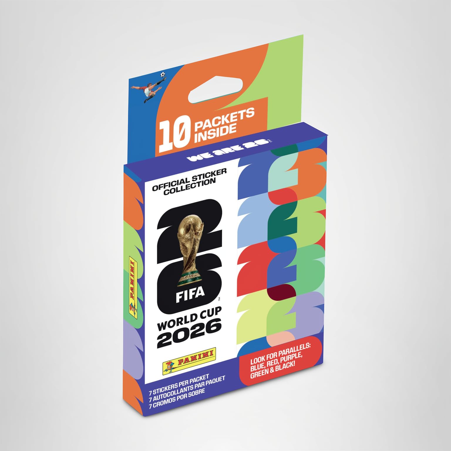 Amazon.com: 2026 Panini FIFA World Cup Sticker EcoBlister – 10