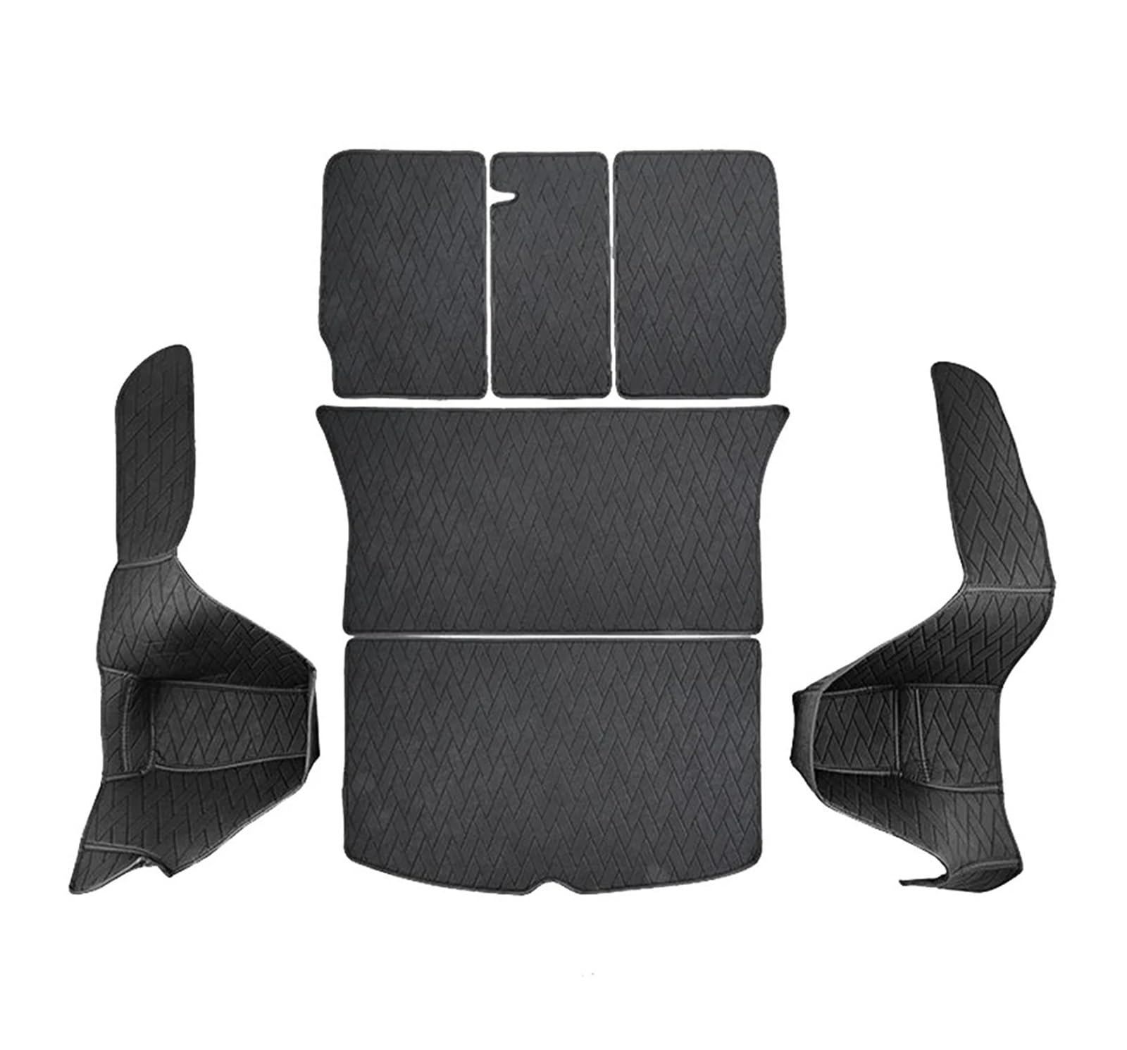 Tapis de coffre pour Tesla Model 3 Highland imperméable voyage famille cuir antidérapant - 8