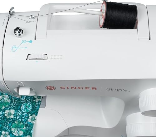 Miniatura 5 de SINGER 65051 - Hilo de coser de algodón mercerizado, 175 yardas, color negro, tamaño 50