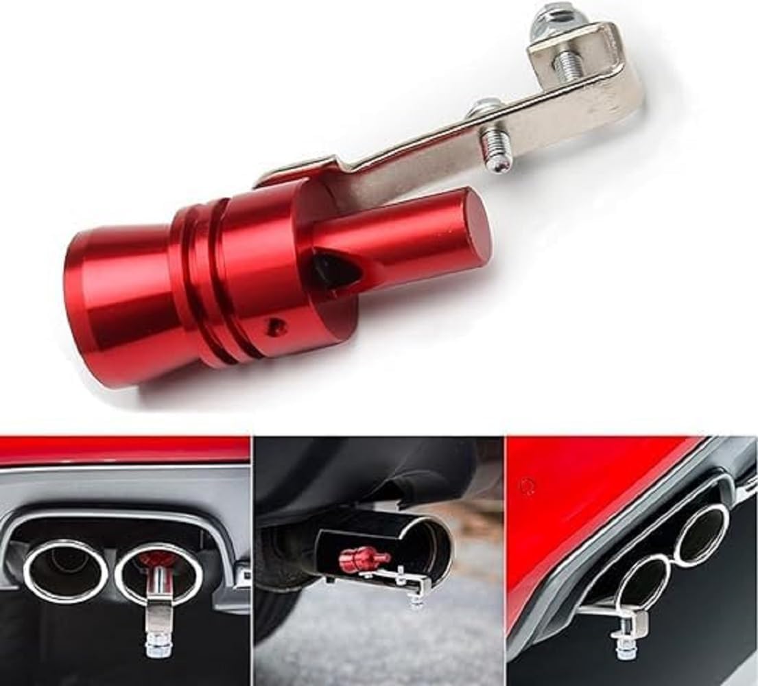HEVIR Universal Car Turbo Sound Whistle Exhaust Pipe Muffler - Enhance Your Vehicle's Roar with this Universal Sound Simulator - Perfect for Amplifying Exhaust Noise - Car Exhaust System & Accessories 1