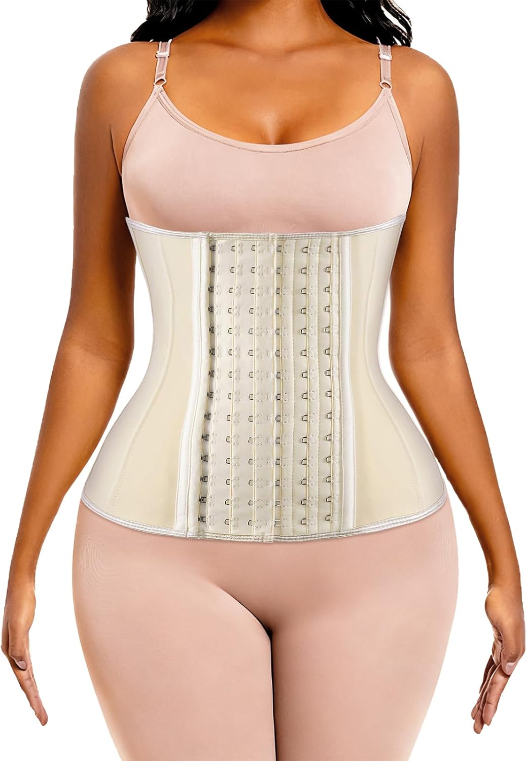 ECOWALSON Waist Trainer for Women 9/25 Steel Bones Additional Extender  Cincher Corset for Hourglass body&#x