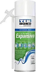 Espuma Expansiva de PU Tekbond uso geral 230g/300ml