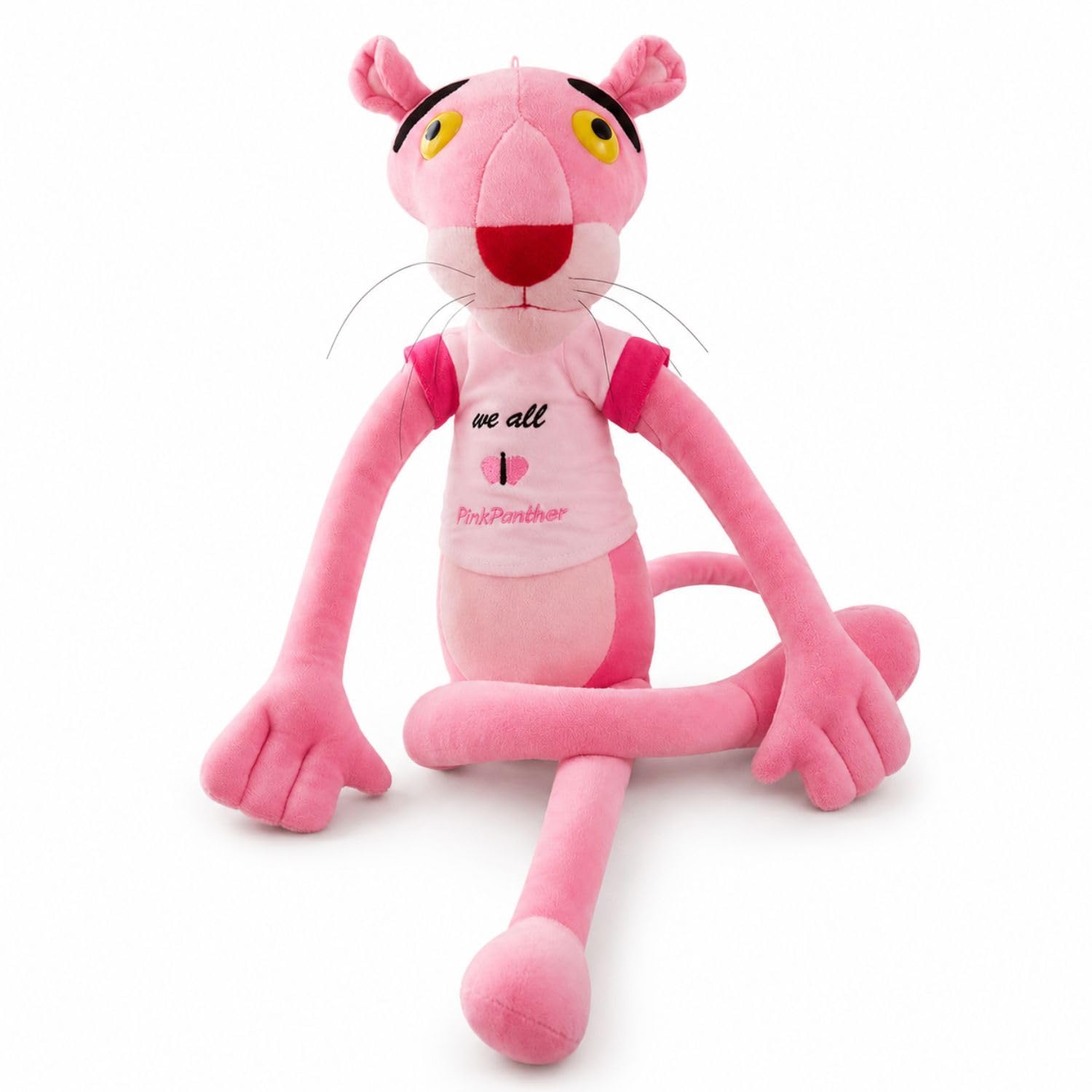 Pink Panther 40cm | Ultra Soft Plush Stuffed Toy | Cute Hugging Pillow | Gift for Kids Boys Girls-image-16