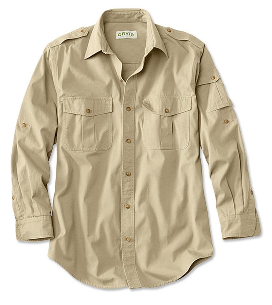 Buy Orvis Bush Shirt, Light Khaki 