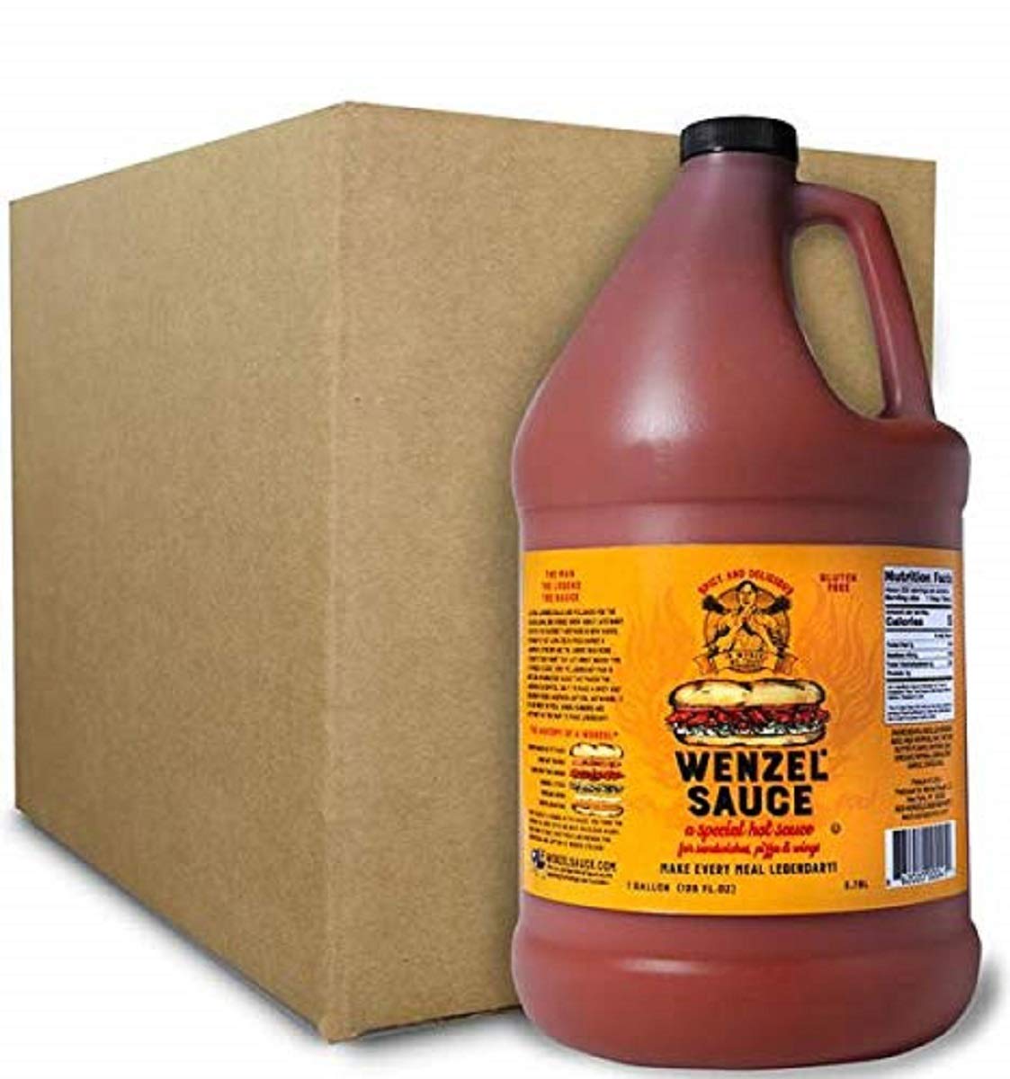 Wenzel | #1 Sandwich Hot Sauce Spicy Tangy Delicious Makes For A Legendary Meal, 12oz Bottle 3-pack