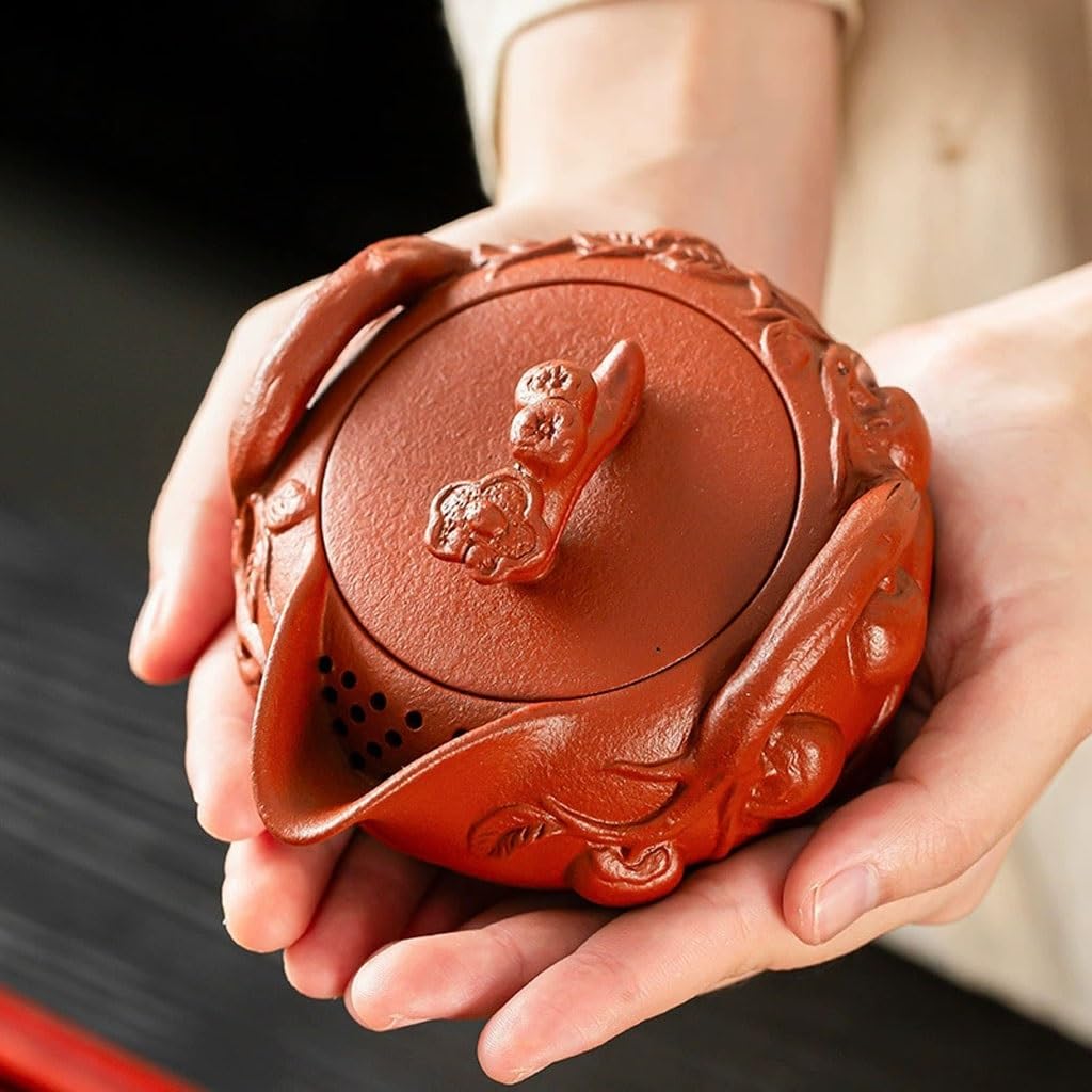 ENGENDER Théières Pot Créatif À Usage Spécial for Une Seule Personne, Théière Rétro Faite La Main for Maison Theiere Fonte