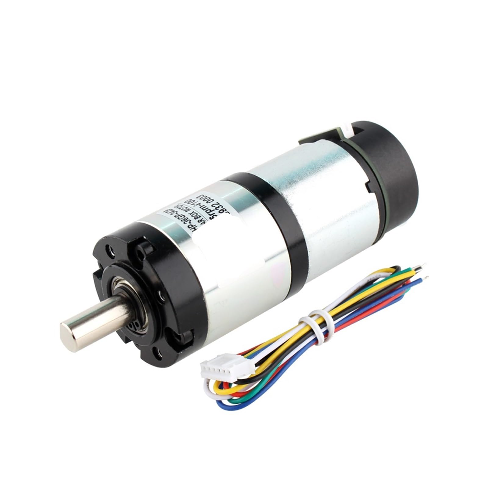 JJHQOKYNA CHP-36GP-3429ABHL 36mm High Speed Planetary Gear Motor DC12V 6V with Encoder for Intelligent Robot Smart Car(DC 6V,Ratio 515)