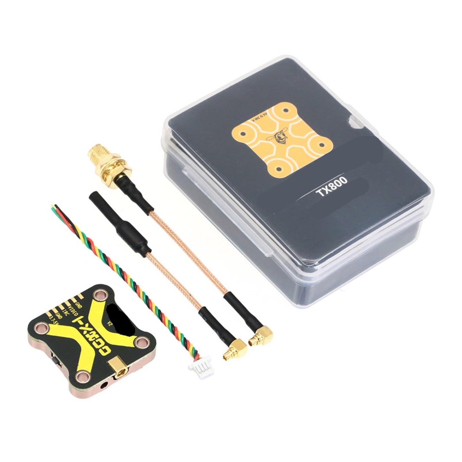 Transmisor, Compatible con SpeedyBee, TX800 VTX 5.8G 48CH PitMode 25mW 200mW 400mW 800mW Salida Soporte de Largo Alcance RC Drone