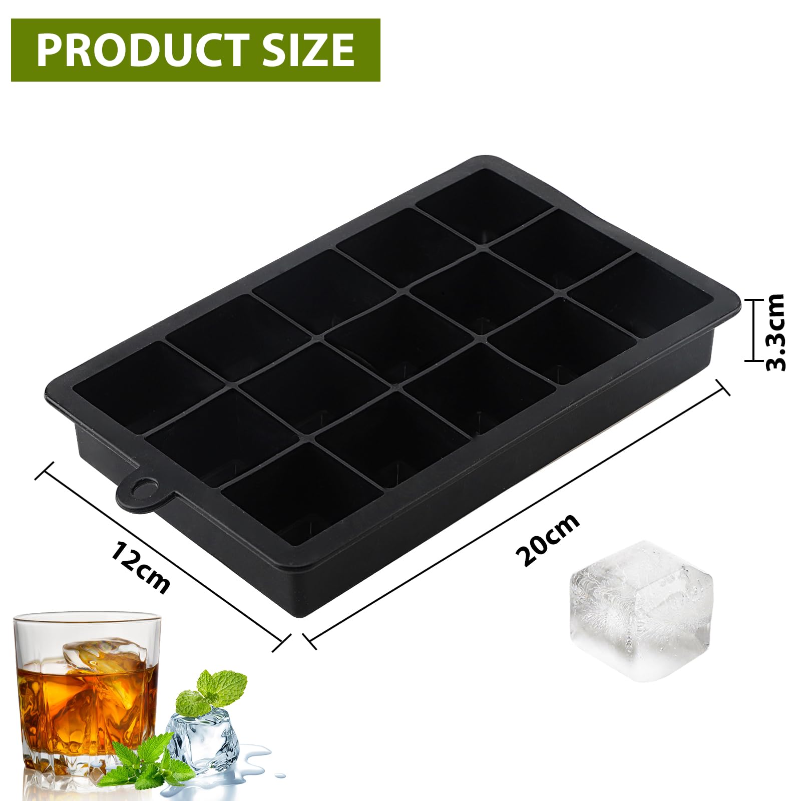 Vassoio Per Bastoncini Di Ghiaccio In Silicone - Macchina Per Cubetti