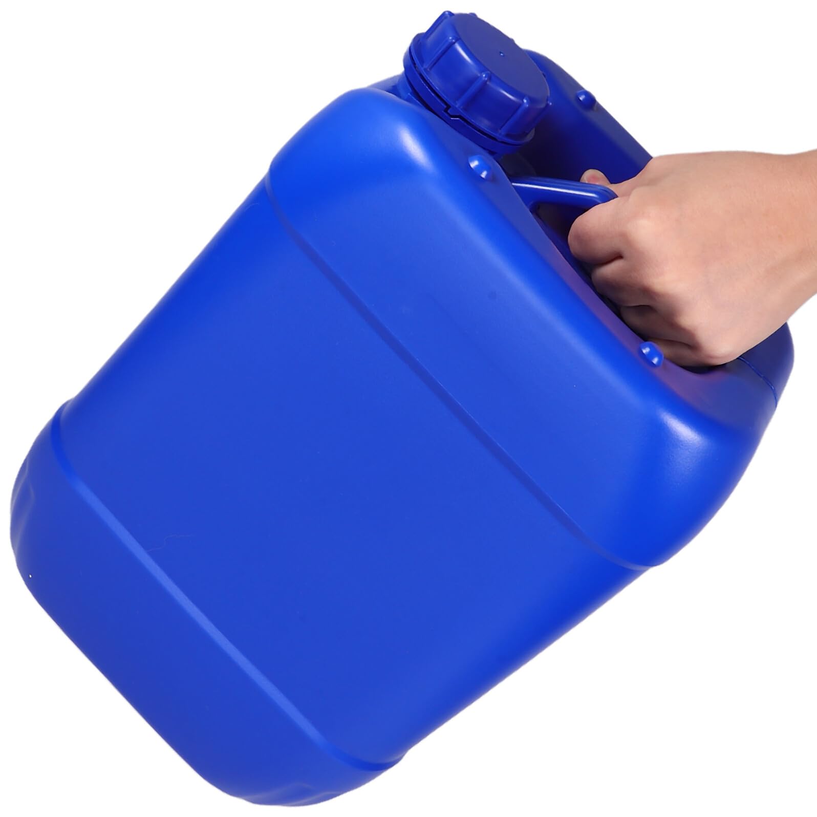 Faltbarer Wasserkanister mit Deckel aus Kunststoff Leichter Aufbewahrungsbehälter für Flüssigkeiten Wie Wasser Öl Stapelbar für Haushalt und Camping