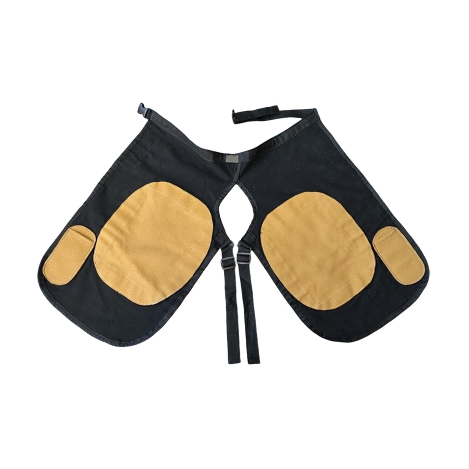 LOVIVER Tablier de Maréchal-Ferrant Protecteur, Outils Équestres, Housse Antidéchets en Toile, Grandes Poches Multi-Outils, Ergonomique, Protection, Fournitures d'Écurie pour Parage des Sabots