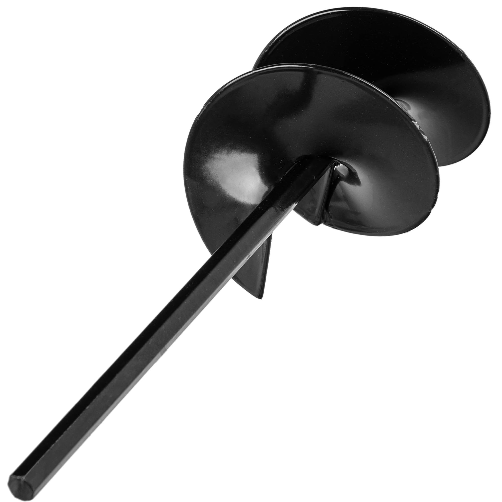 KADAX Erdbohrer 100mm für Bohrmaschine, Gartenbohrer, Erdlochbohrer für Akkuschrauber, Pflanzbohrer für Gartenarbeiten, Spiralbohrer zum Bohren von Erdlöchern