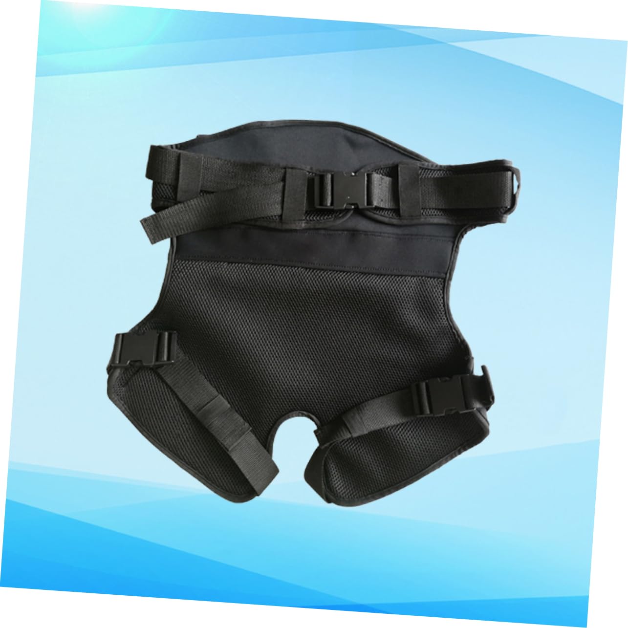 BESTonZON Portable Fishing Seat Cushion Pad for Outdoor Activities Comfortable Fishing Supplies Black Color for Long Sitting Sessions