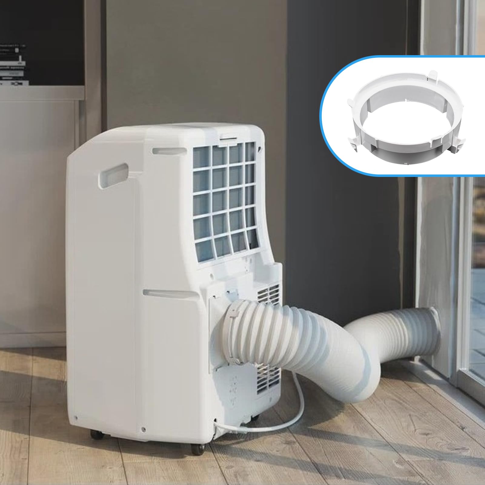 Abluftschlauch Adapter Für Mobile Klimaanlagen - Universal 130mm/150mm