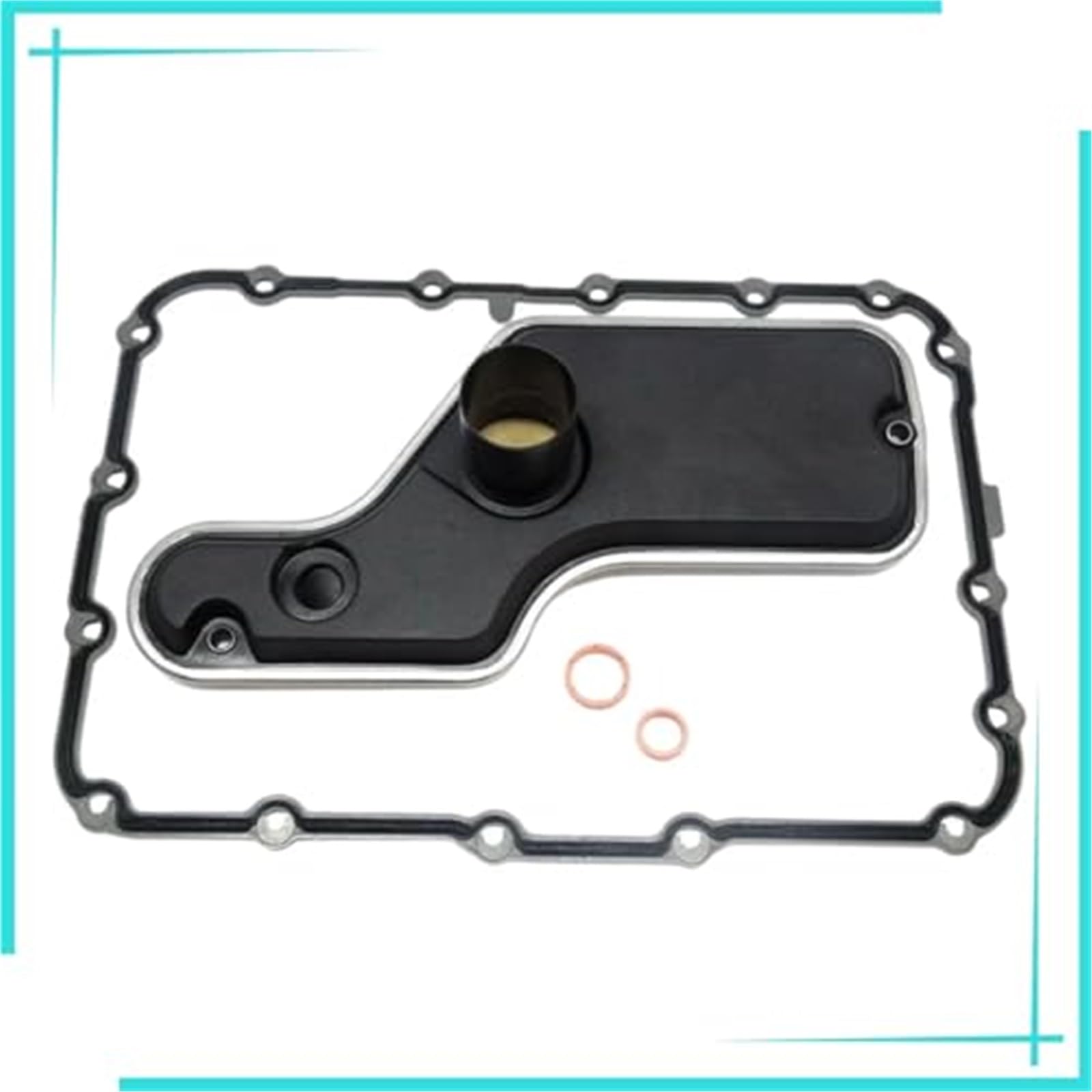 1 juego de kit de filtro de transmisión accesorio reemplazar piezas herramientas de reparación 3W4Z-7A098-Aa filtro de transmisión kit de junta de cárter de aceite filtro de transmisión automá